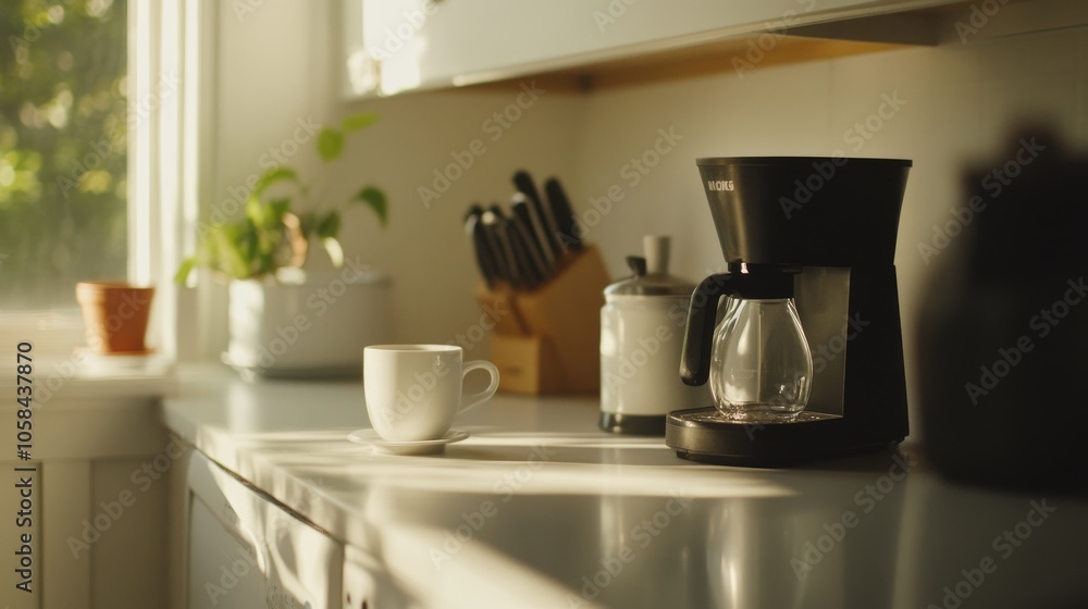 Coffee makers in kitchen Coffee makers in kitchen