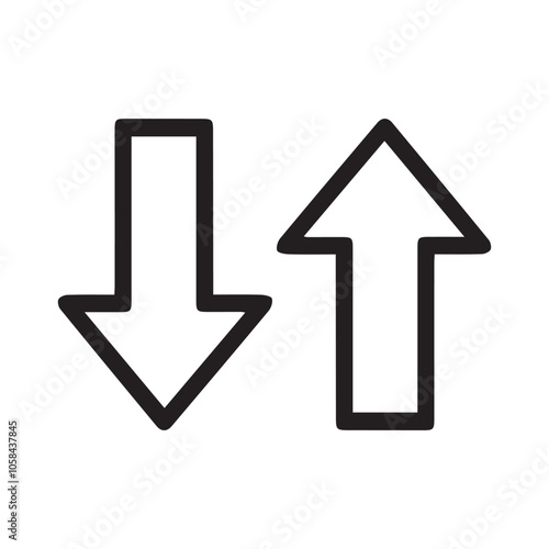 download and upload icon