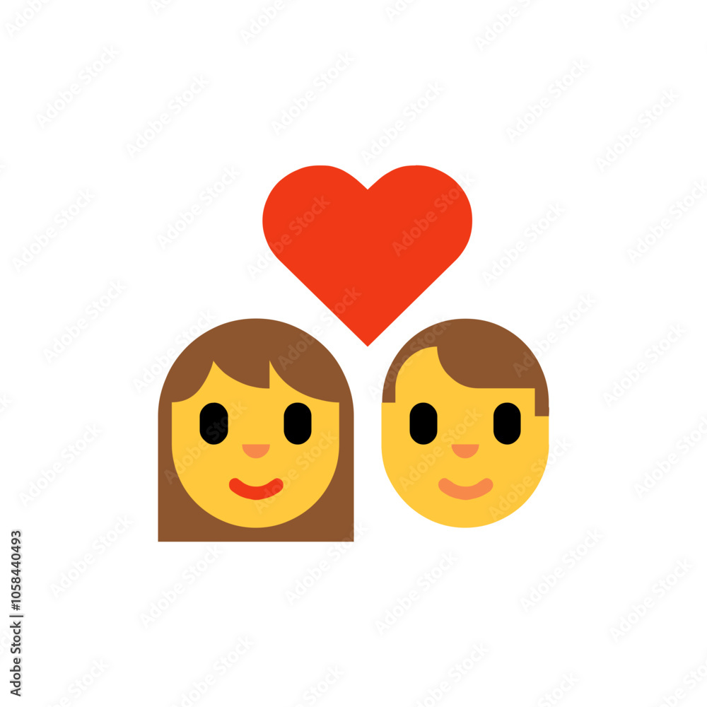 Couple with Heart Emoji
Couple with Heart Emoji