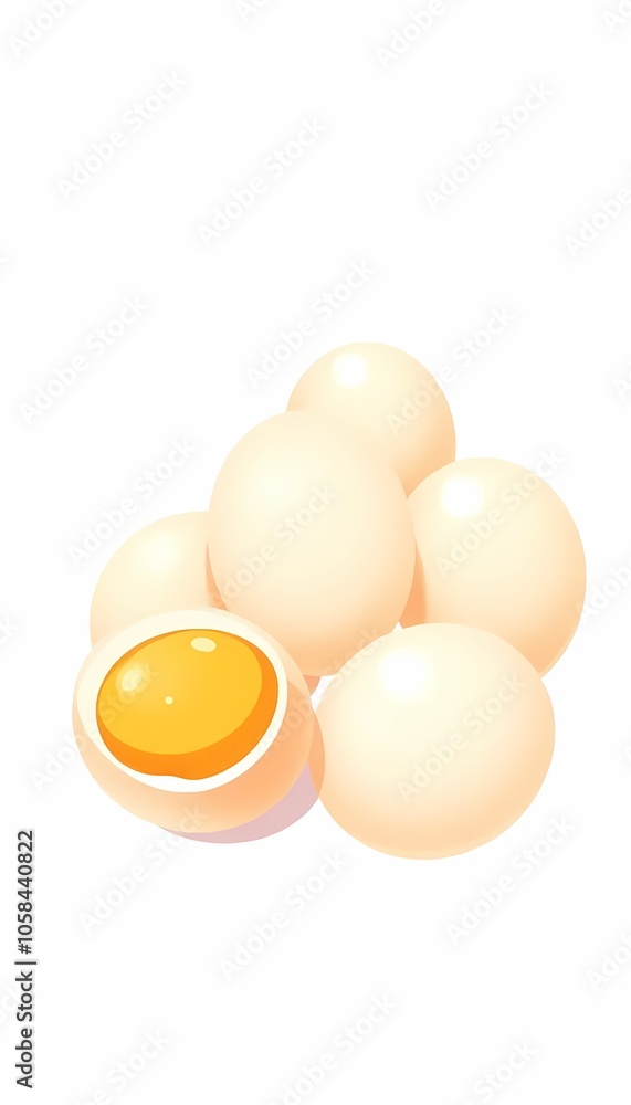 Collection of Chicken Eggs Collection of Chicken Eggs