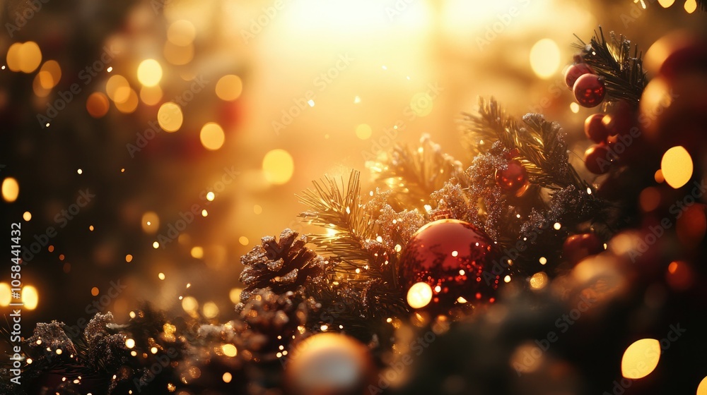 Happy New Year 2025 with warm bokeh lights, festive sparks, and holiday ambiance. Happy New Year 2025 with warm bokeh lights, festive sparks, and holiday ambiance.