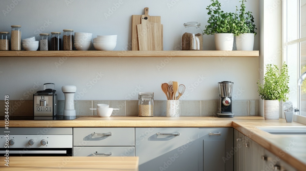 Modern Kitchen with Minimalist Design Modern Kitchen with Minimalist Design