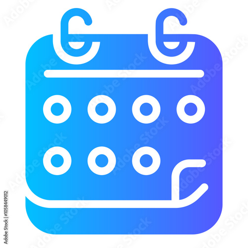 calender Gradient icon