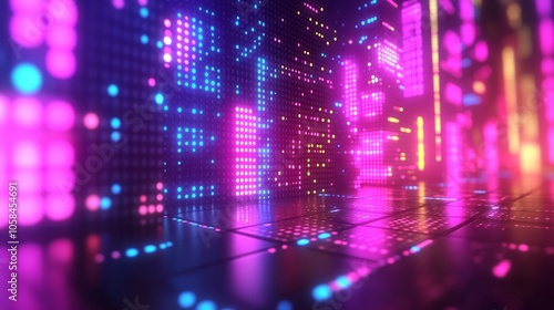 Wallpaper Mural Digital Illustration Depicting the Concept of Artificial Intelligence and Futuristic Technology Design Torontodigital.ca