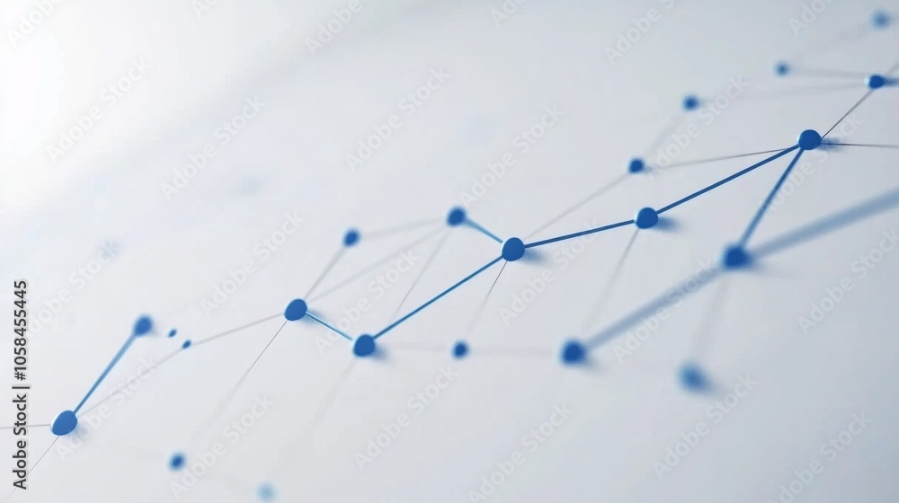 Abstract Blue Data Visualization Background Abstract Blue Data Visualization Background