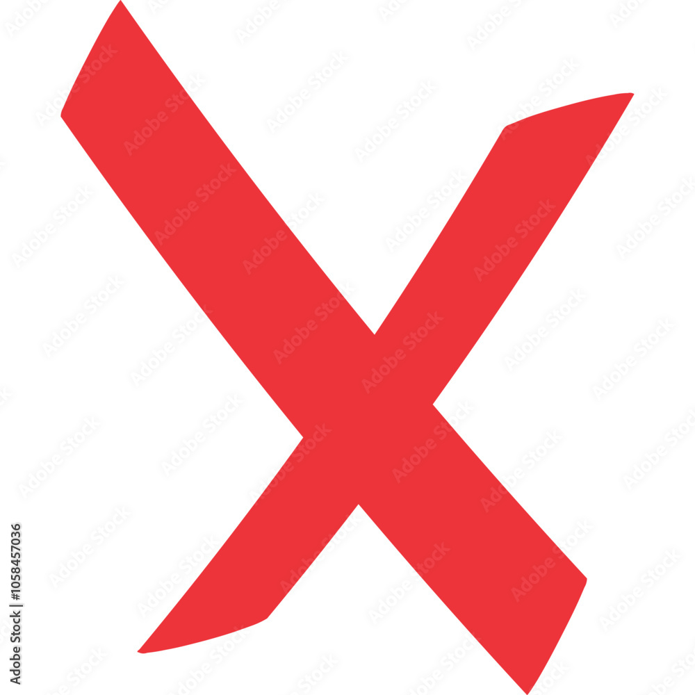 Cross Abstract Shape Cross Abstract Shape