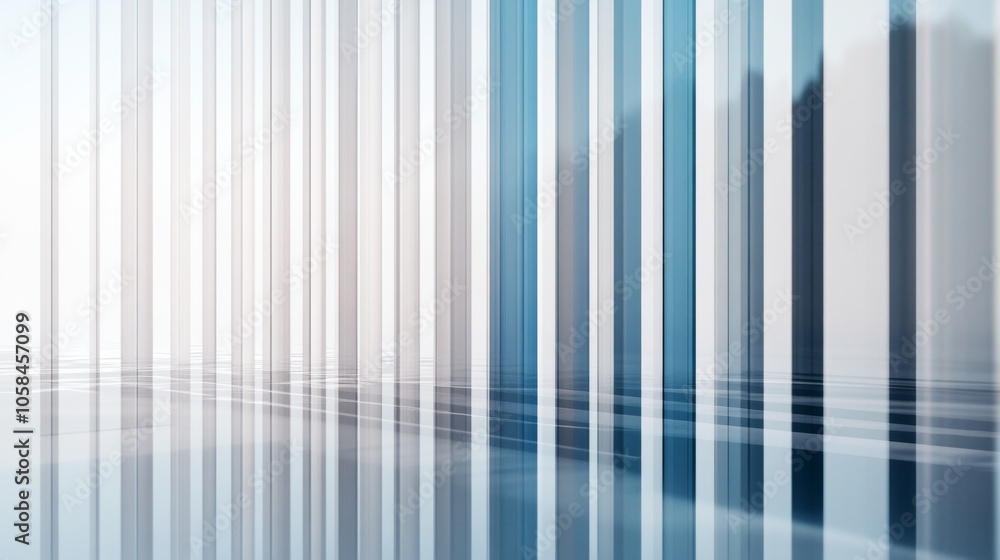 Abstract Blue and White Vertical Stripes Background Abstract Blue and White Vertical Stripes Background