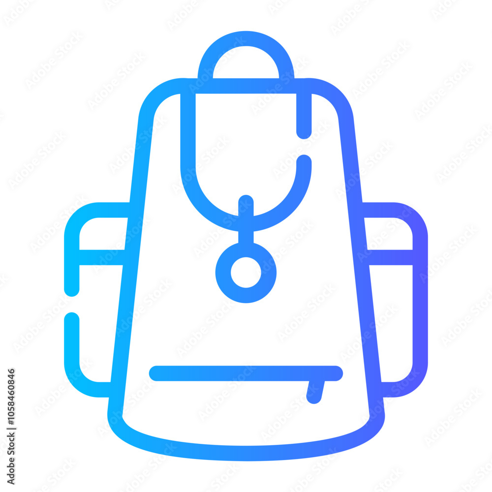 bag Line Gradient Icon bag Line Gradient Icon