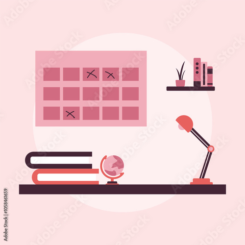 Flat vector Educations Illustration