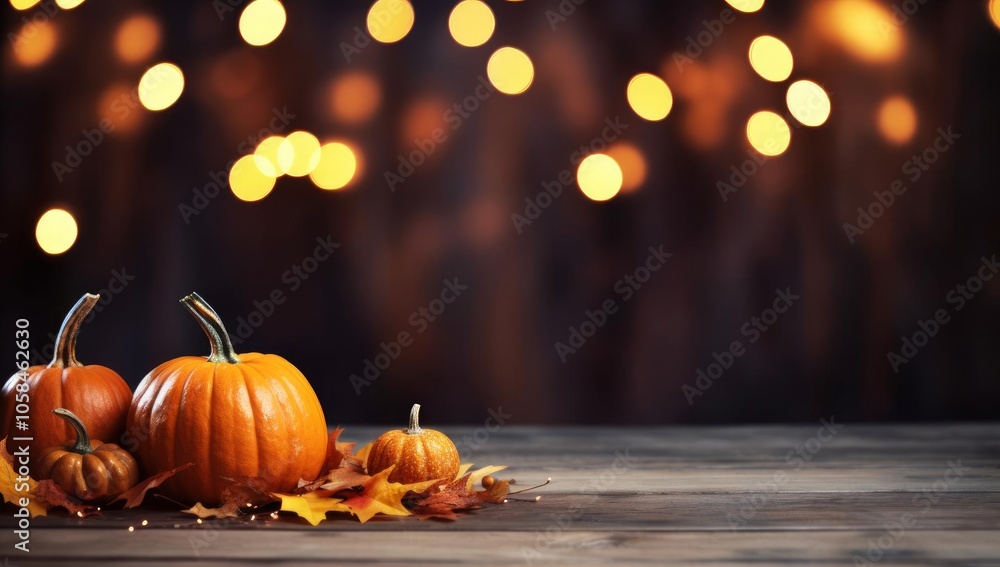 Festive Decor, Pumpkins and Leaves with Ears
Festive Decor, Pumpkins and Leaves with Ears