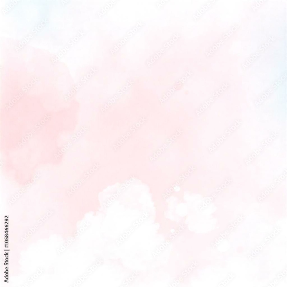 Fototapeta premium Soft White Pink Smoky Background