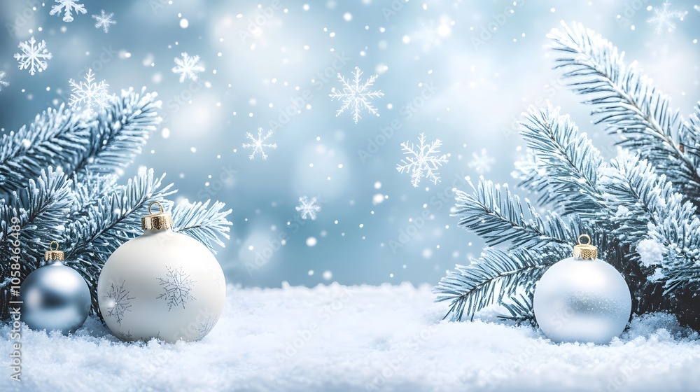blue christmas background with snowflakes and christmas balls blue christmas background with snowflakes and christmas balls