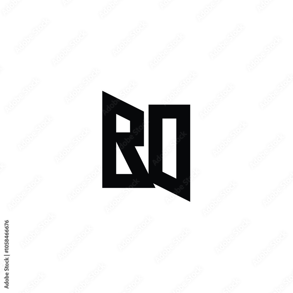 BO monogram logo design letter text name symbol monochrome logotype alphabet character simple logo BO monogram logo design letter text name symbol monochrome logotype alphabet character simple logo