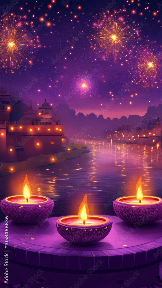 Banner design for diwali festival and podium,Diwali light decoration candle with fireworks,Stage,Product display Showcase design sparkle background,Deepavali,Dipavali,3D podium illustration. Banner design for diwali festival and podium,Diwali light decoration candle with fireworks,Stage,Product display Showcase design sparkle background,Deepavali,Dipavali,3D podium illustration.