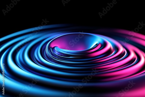 Blue and purple swirl with a purple center. The swirl is very large and has a lot of detail