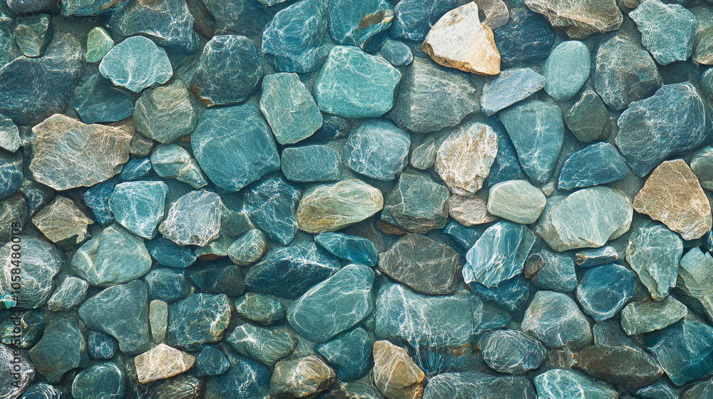 Natural Blue Stone Texture with Water Reflections in Sunlight, Abstract Rock Background for Relaxation and Spa Concepts Natural Blue Stone Texture with Water Reflections in Sunlight, Abstract Rock Background for Relaxation and Spa Concepts