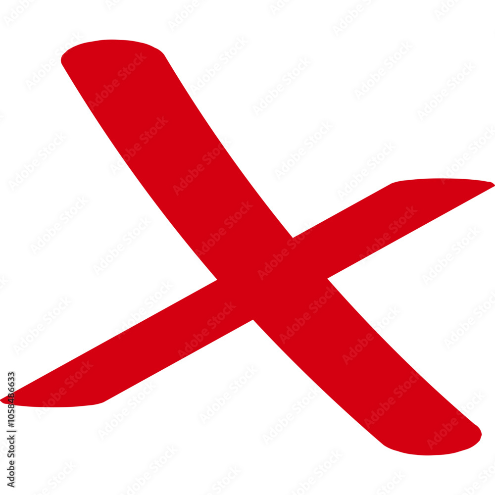 Cross Abstract Shape Cross Abstract Shape