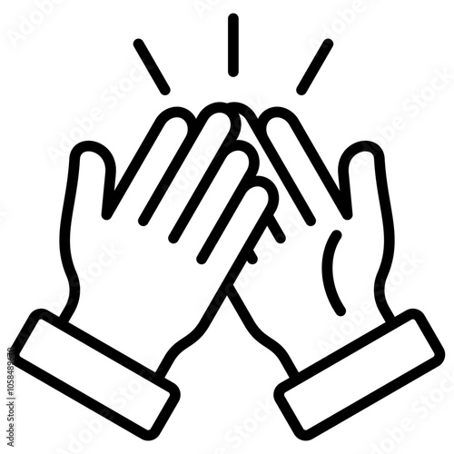 High Five Icon