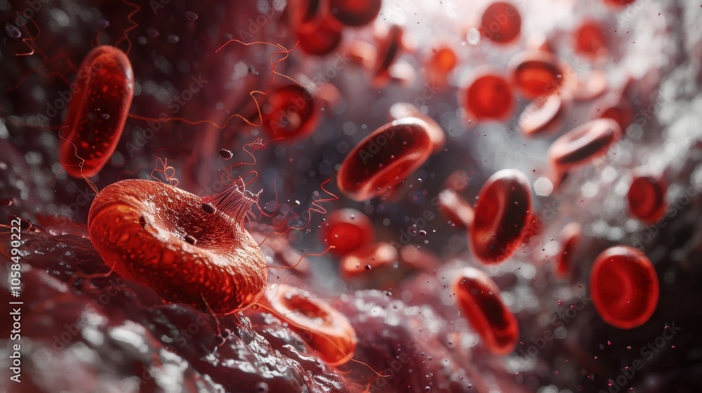 Malaria: A parasitic infection transmitted by mosquitoes that infect red blood cells, resulting in high fever, chills, and flu-like symptoms.
Malaria: A parasitic infection transmitted by mosquitoes that infect red blood cells, resulting in high fever, chills, and flu-like symptoms.