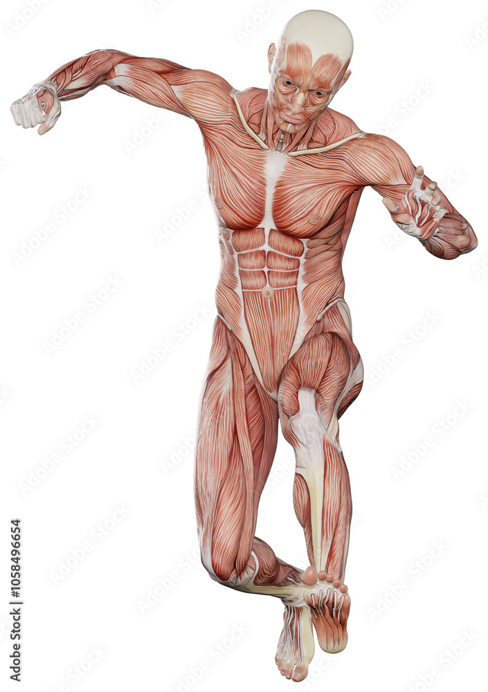 muscle body exercise person with transparent background muscle body exercise person with transparent background