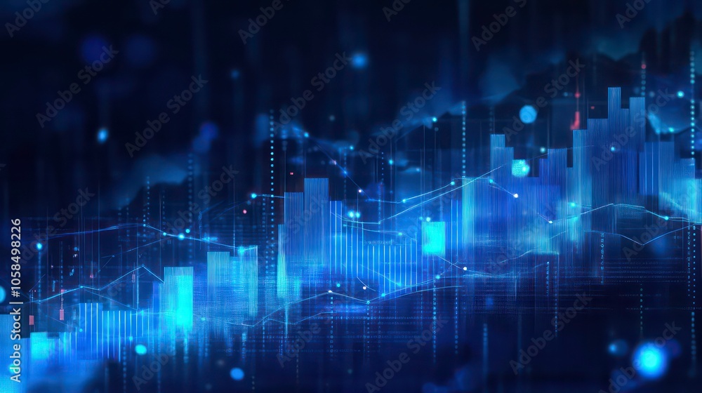 The graph shows a blue money business graph with a money business graph on an economy 3D coin background with a growth financial data concept. The report also shows a success market stock technology The graph shows a blue money business graph with a money business graph on an economy 3D coin background with a growth financial data concept. The report also shows a success market stock technology