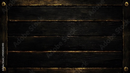 Wallpaper Mural Black Wooden Background Simple Neutral Background with Free Space for Design Torontodigital.ca