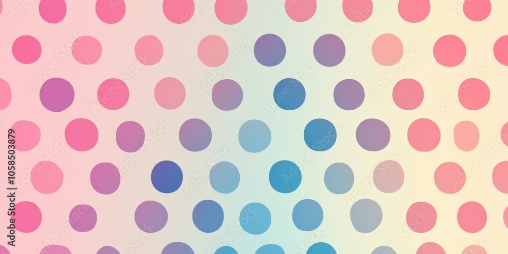 Gradient dot pattern fading from blue to pink, creating a soft and playful retro background Gradient dot pattern fading from blue to pink, creating a soft and playful retro background
