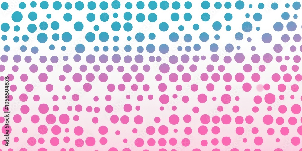 Gradient dot pattern fading from blue to pink, creating a soft and playful retro background Gradient dot pattern fading from blue to pink, creating a soft and playful retro background