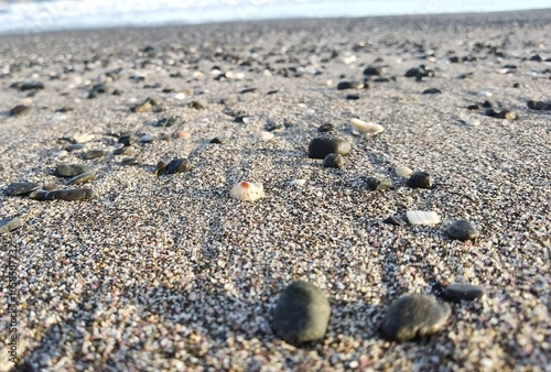 pebbles on the beach