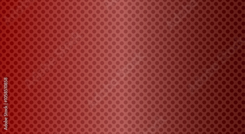 Mapa de patrón de puntos en degradado rojo