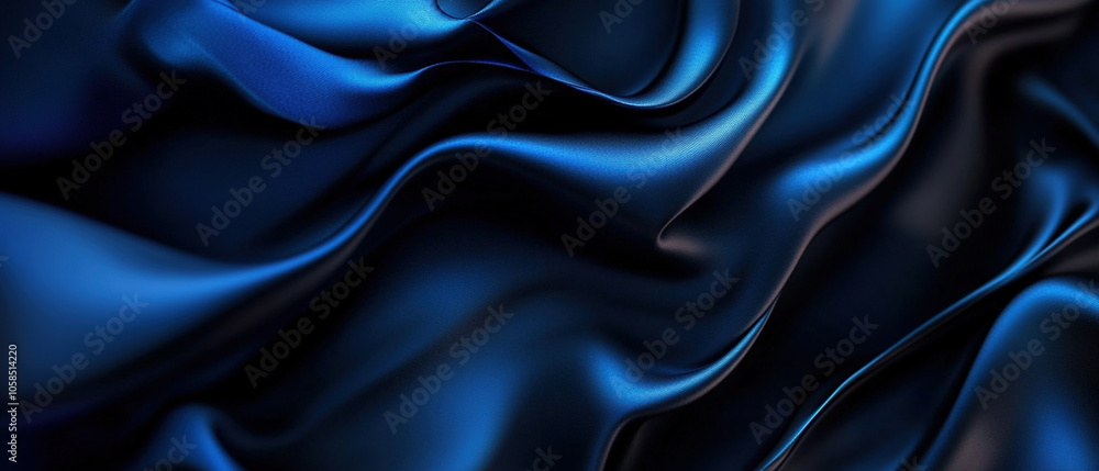 Fototapeta premium blue abstract background. abstract blue wavy pattern background