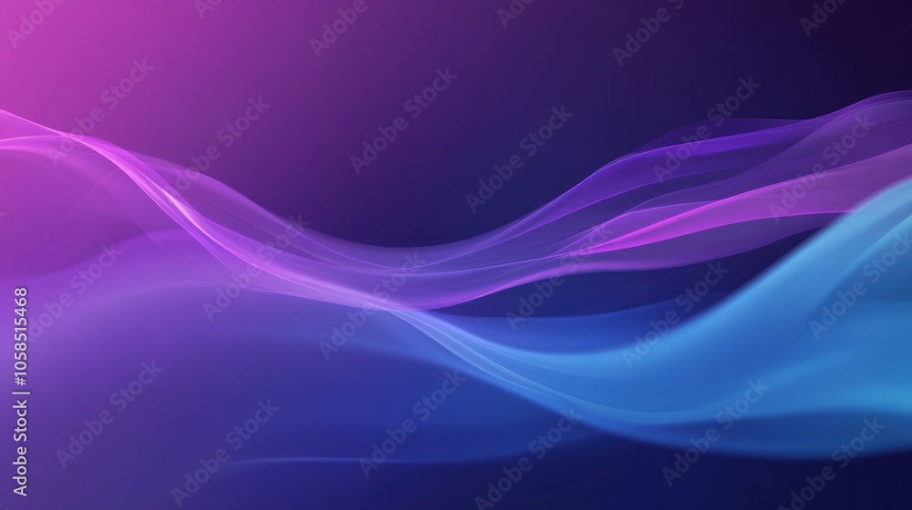 Abstract Colorful Wave Background on Dark Canvas Abstract Colorful Wave Background on Dark Canvas