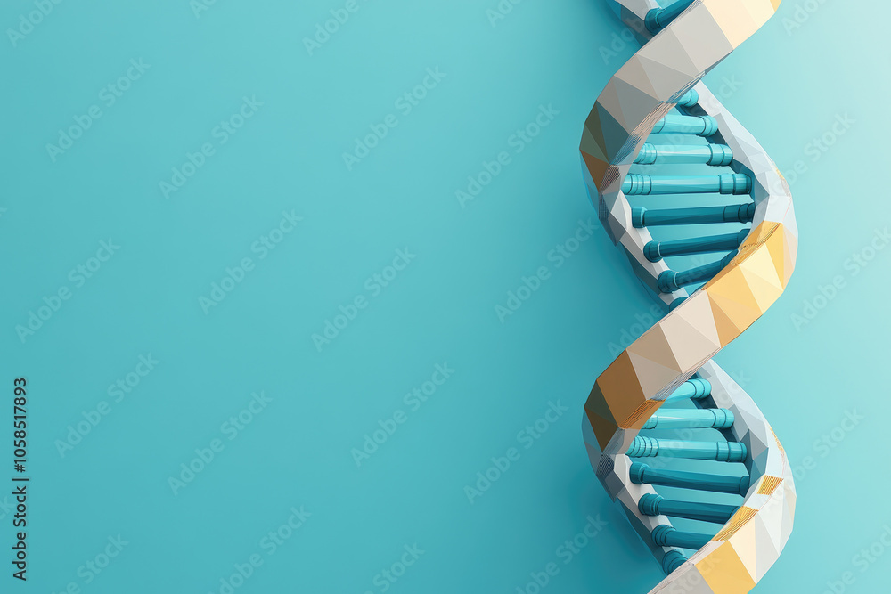 Medical blue banner featuring sunlight, spiral technology, DNA code ...