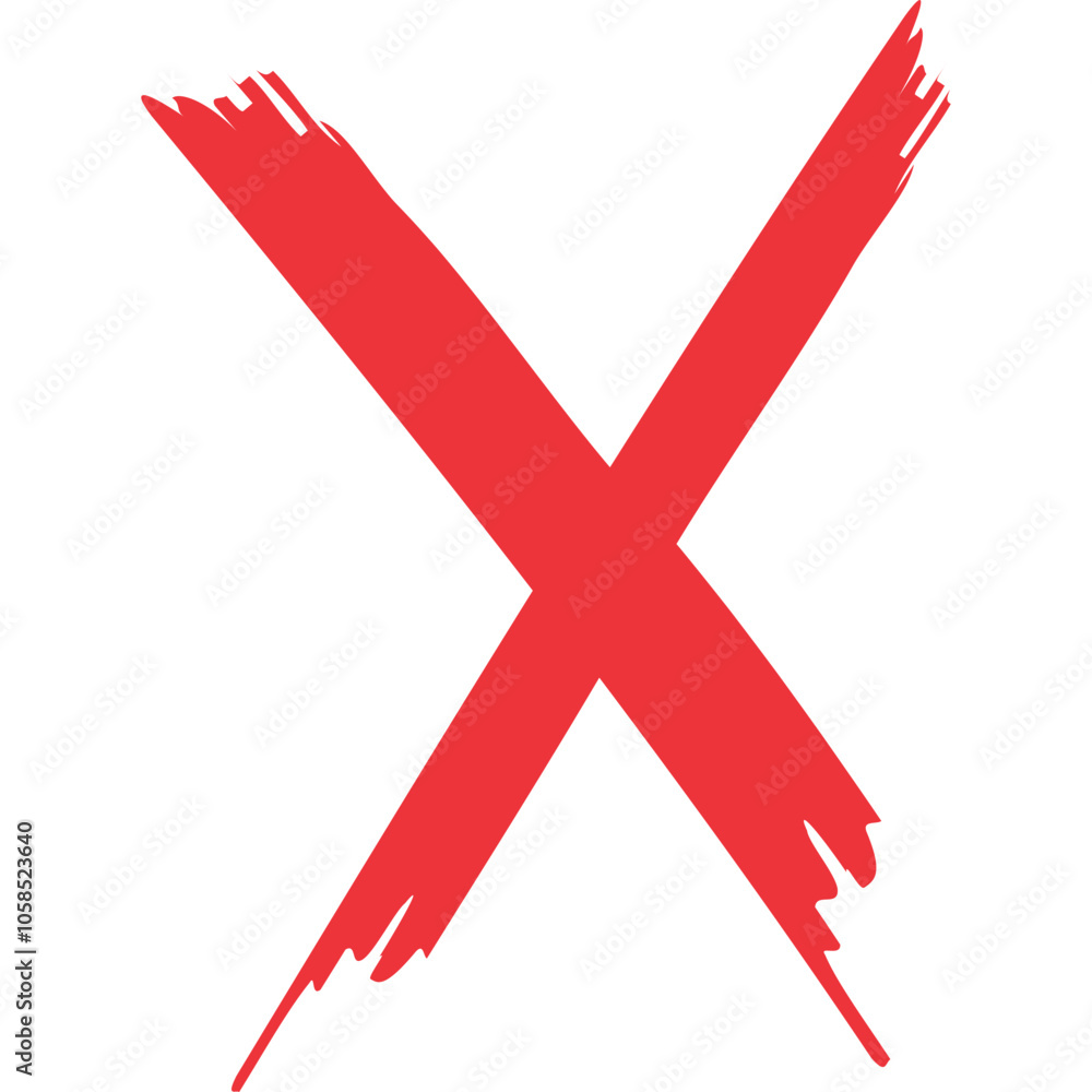 Cross Abstract Shape Cross Abstract Shape