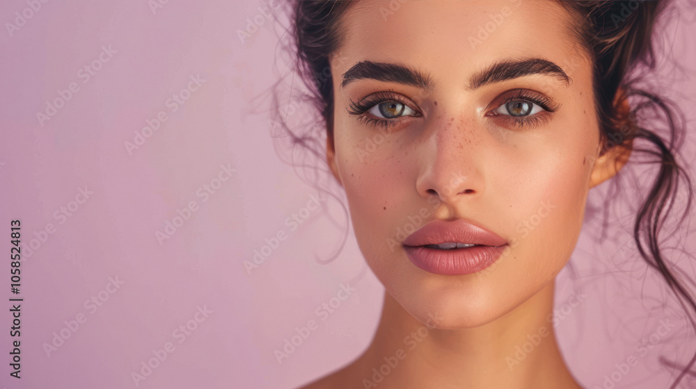 close up of young beautiful indian woman close up of young beautiful indian woman