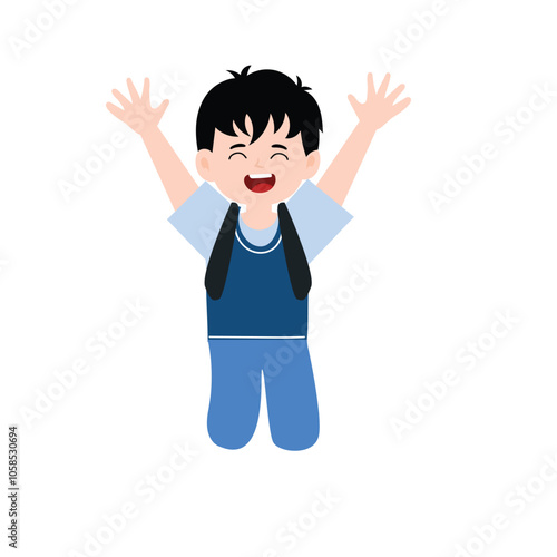 boys wearing school uniforms with many poses. boys wearing school uniforms with many poses. School kids collection