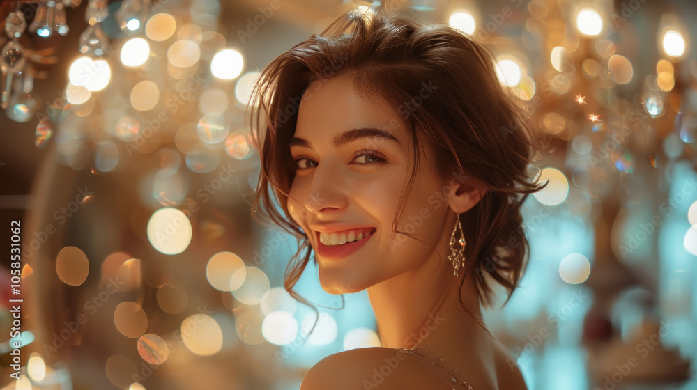 young beautiful woman smiling young beautiful woman smiling