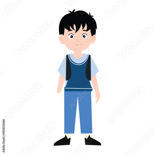 boys wearing school uniforms with many poses. boys wearing school uniforms with many poses. School kids collection