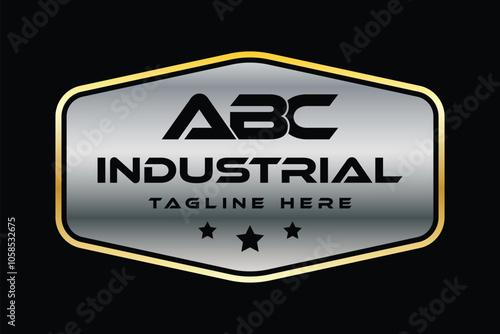 Modern Industrial Logo Design for Manufacturing and Engineering