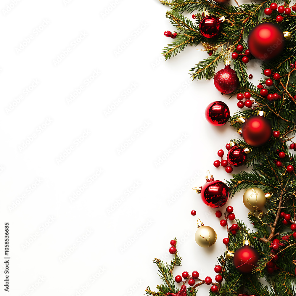 Merry Christmas, white background, Have a wonderful and happy family holiday Merry Christmas, white background, Have a wonderful and happy family holiday