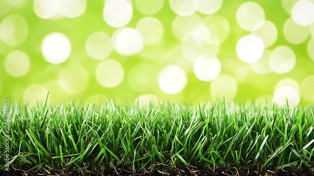 Close Up of Green Grass with Bokeh Background Abstract Gradient Background with Copy Space Close Up of Green Grass with Bokeh Background Abstract Gradient Background with Copy Space