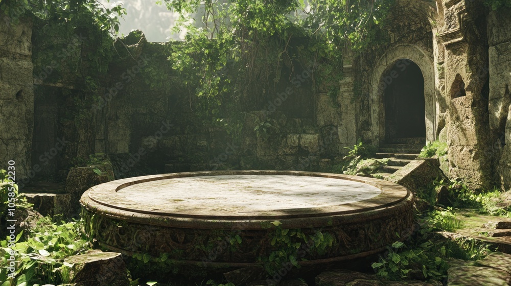 Ancient Ruins Overgrown by Nature Ancient Ruins Overgrown by Nature