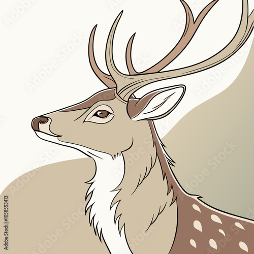 deer vector design