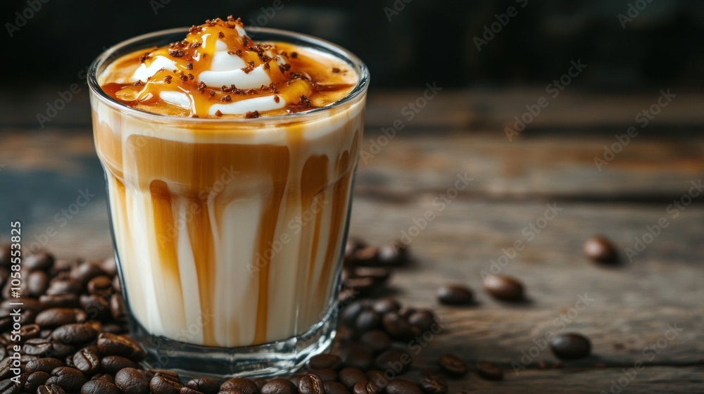 Caramel Coffee Drink Caramel Coffee Drink