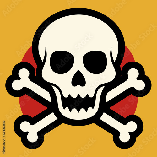 pirate skull and crossbones