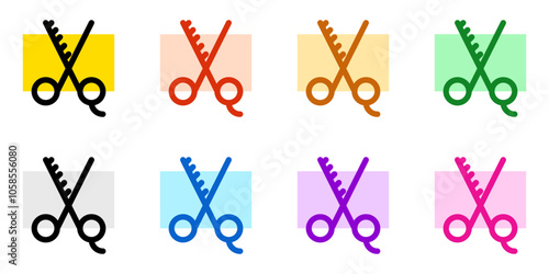 Editable shears vector icon. Barbershop, lifestyle, grooming. Part of a big icon set family. Perfect for web and app interfaces, presentations, infographics, etc