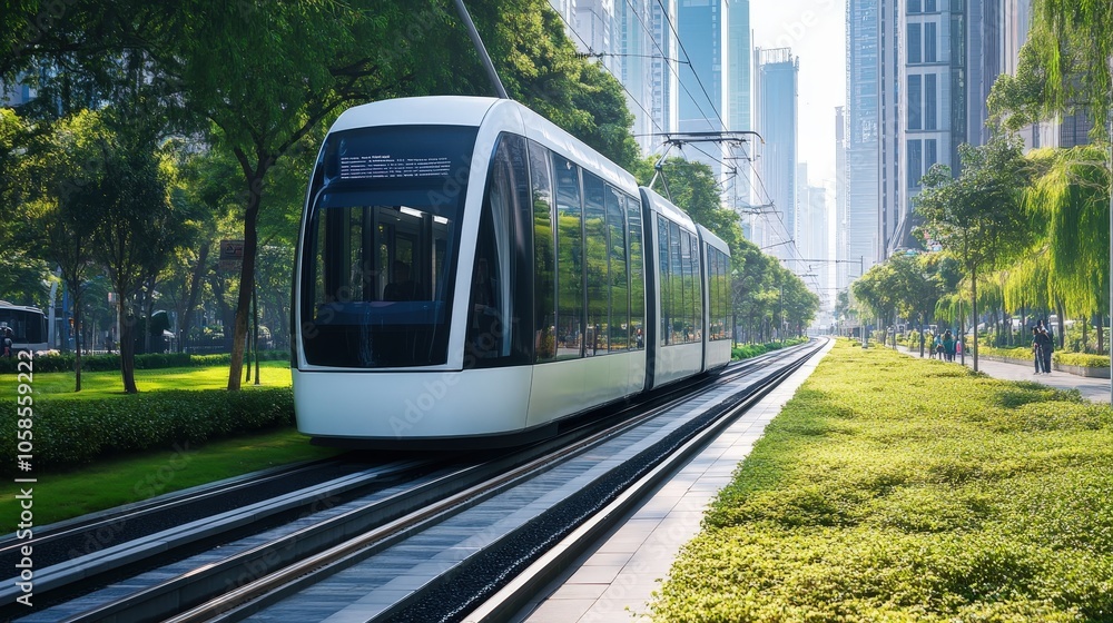 Naklejka premium Discuss the challenges of public acceptance for smart transportation.