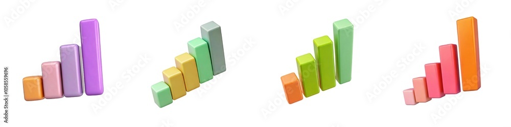 Colorful bar graphs depicting growth and data analysis trends, symbolizing success and performance metrics in a visually appealing way. Colorful bar graphs depicting growth and data analysis trends, symbolizing success and performance metrics in a visually appealing way.
