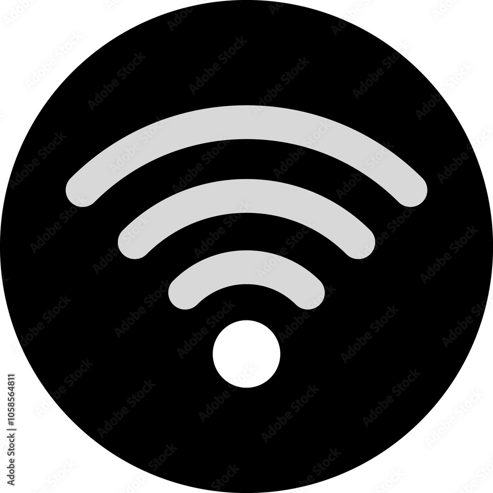 Wifi Signal Icons Set. Network signal, Internet sign. WIFI. Wifi signal strength. Wireless technology. Radio signals waves, radar, antenna, satellite signal symbols. Wifi Signal Icons Set. Network signal, Internet sign. WIFI. Wifi signal strength. Wireless technology. Radio signals waves, radar, antenna, satellite signal symbols.