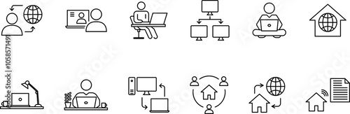 Foto Remote Work icon
